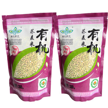 清谷新禾 有机荞麦米 350g*2袋