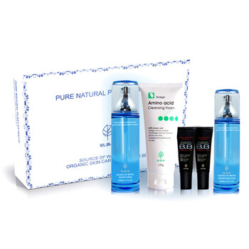 欧嘉霓水之源有机套盒(爽肤水+乳液+洗面奶+B