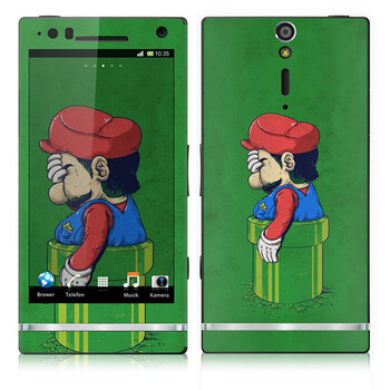 IdeaSkin 索尼 LT26i/Xperia S/Xperia Arc HD 皮肤 游戏结束 外壳保护套皮贴膜 BDGC081925