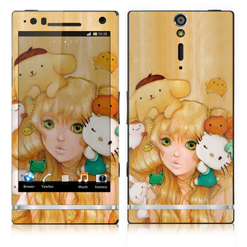 IdeaSkin 索尼 LT26i/Xperia S/Xperia Arc HD 皮肤 波姆小鹰派 外壳保护套皮贴膜 BDGC232083