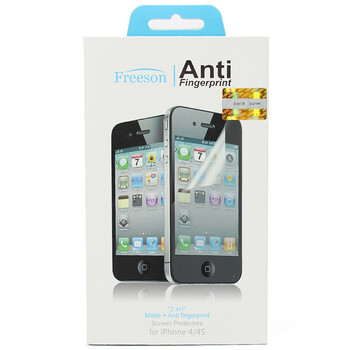 飞尚（Freeson）iPhone4/4S 磨砂、防指纹保护膜（正反）