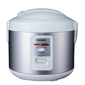 飞利浦（Philips）HD3026/03 4L经典型电饭煲（金属银）