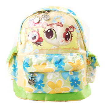 宠物屋 幼儿园双肩小背包 幼儿书包 PS272092 黄色