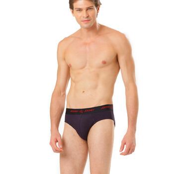 Jockey居可衣 男式棉氨3D三角裤 JJ1101446 131深紫色 L