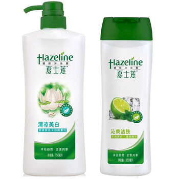 夏士莲浴露(美白+沁爽)(750ml+350ml)促销装