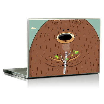 SkinAT 苹果笔记本MacBook外壳A面保护贴膜 3M材料 大棕熊 Pro 15 (Retina)