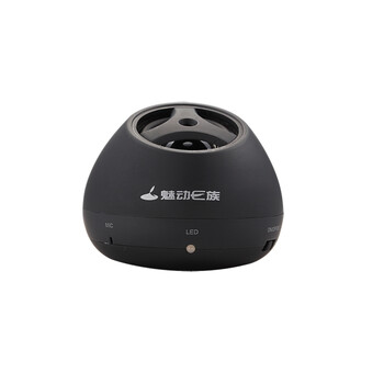魅动e族 MM-1015 迷你蓝牙音箱 带麦克风语音通话功能 十米传输距离 内置可充电电池 黑色