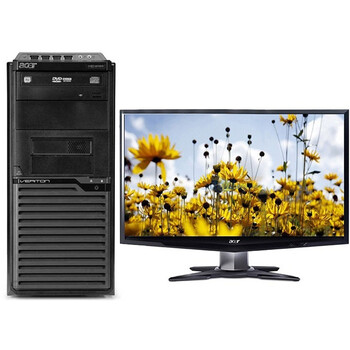 宏碁（Acer）VM2610台式电脑（G540 2G 500G 1G独显 DVD USB键鼠 Linux）