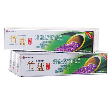 LG竹盐牙膏80g六支装