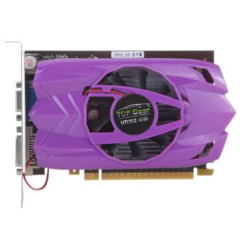 双敏（UNIKA）速配 GT610 (2G) 狂牛版 810/1066 2GB/64位 DDR3 PCI-E显卡