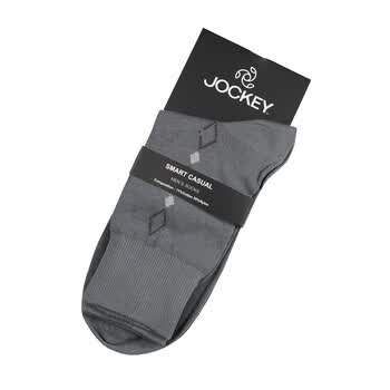Jockey居可衣 男式棉锦绅士袜 JJ16143422 107浅灰色 L