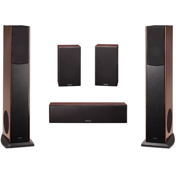 天龙（DENON） 150组合音响 中置环绕音箱 SYS150（棕红色）