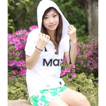 施魅儿纯棉POLO衫女士T恤nstx01 白 XL