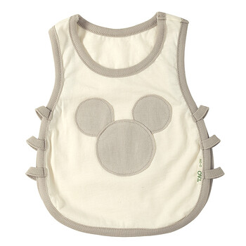 乐桃有机棉 草木染 宝宝背心 婴儿背心 新生儿