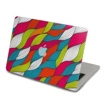 SkinAT 苹果笔记本MacBook外壳A面保护贴膜 3M材料 花纹7 Pro 15