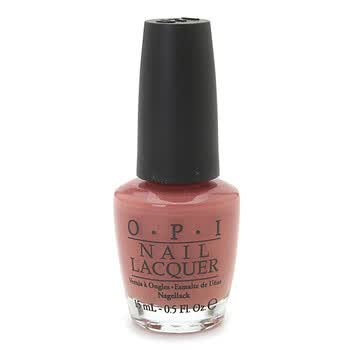 OPI 诱惑拿铁(漆光）豆沙红 NL S46