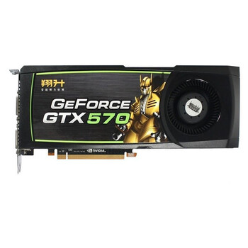 翔升(ASL)GTX570金刚版1280M D5 732MHZ/3800MHz 1280MB/320bit DDR5 PCI-E显卡