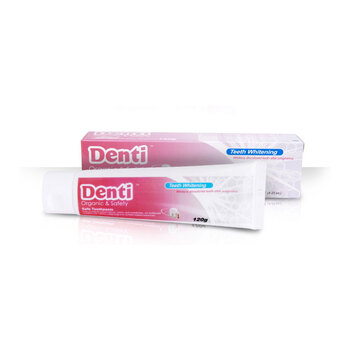 丹碧 DENTI 孕妇牙膏 美白120gS