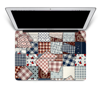 SkinAT 苹果笔记本MacBook手托保护贴膜 含键盘 3M材料 布艺 Air 11