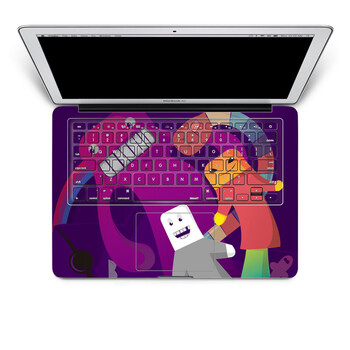 SkinAT 苹果笔记本MacBook手托保护贴膜 含键盘 3M材料 彩色幽灵 Pro 15 (Retina)