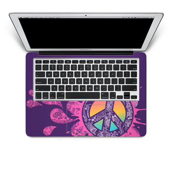 SkinAT 苹果笔记本MacBook手托保护贴膜 不含键盘 3M材料 和平之环 Air 11