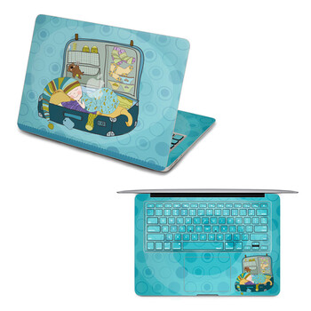 SkinAT 苹果笔记本MacBook全套保护贴膜 3M材料 梦箱里的孩子 Pro 15