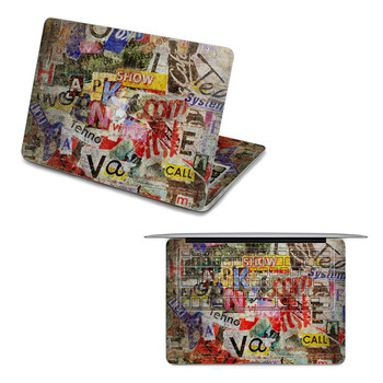 SkinAT 苹果笔记本MacBook全套保护贴膜 3M材料 破旧墙 Pro 15 (Retina)