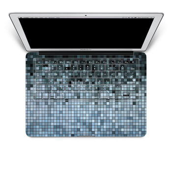 SkinAT 苹果笔记本MacBook手托保护贴膜 含键盘 3M材料 渐变的马赛克 Pro 15 (Retina)