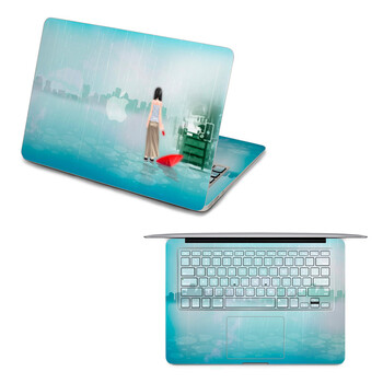 SkinAT 苹果笔记本MacBook全套保护贴膜 3M材料 巷口女孩 Pro 15