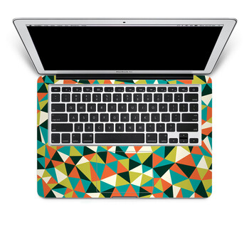 SkinAT 苹果笔记本MacBook手托保护贴膜 不含键盘 3M材料 菱形组合 Pro 17