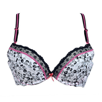 桑扶兰旗下HAPPBRA <em>3/4</em>罩杯<em>文胸</em> 114029 灰