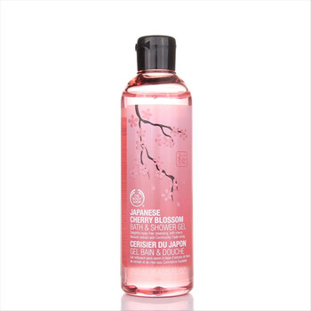 The Body Shop TBS美体小铺 日本樱花沐浴胶250ml 美白补水保湿