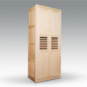 松果 儿童家具 衣柜 PD12+PD-E双衣柜