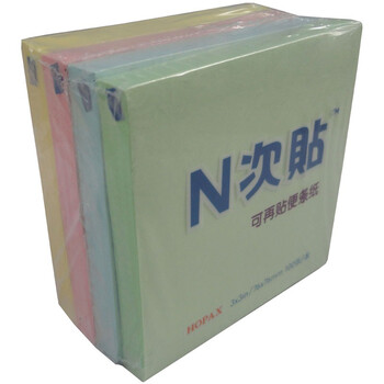 N次贴(超值包4本入 混色）32048