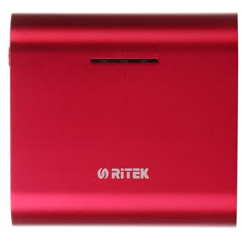 铼德（Ritek）PB44 4400mAh 移动电源 （酒红色）