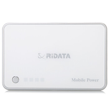 铼德（Ritek）M6000 1A双输出接口 6000mAh 高电容量 移动电源（白色）