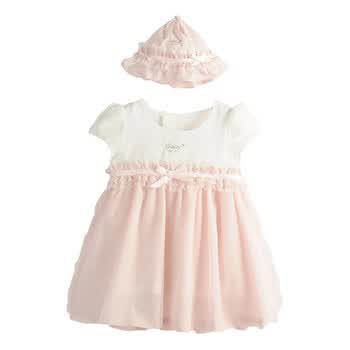 Baby2 2012新款婴幼儿夏装小女童公主连衣裙两件套YXC392031 粉色 100