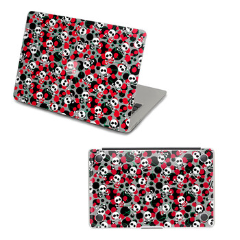 SkinAT 苹果笔记本MacBook外壳及底部保护贴膜 3M材料 骷髅果果 Pro 13