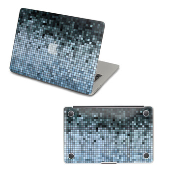 SkinAT MacBook贴膜 3M 渐变马赛克 Pro 17