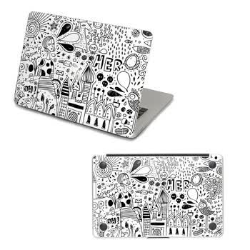SkinAT 苹果笔记本MacBook外壳及底部保护贴膜 3M材料 手绘生活 Air 11