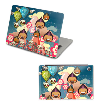SkinAT 苹果笔记本MacBook外壳及底部保护贴膜 3M材料 洋葱头王国 Pro 15