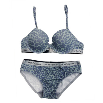 MO&Co.摩安珂 moco 赠品豹纹内衣M102ORS30 16浅灰 F