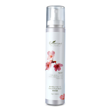 绿叶Green Leaf樱花美白纯露花水100ml