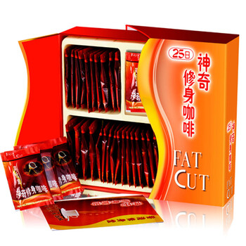修身堂郑欣宜神奇修身咖啡25日装25袋*10g/盒