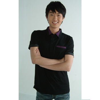 约晴 Utree 男士 纯棉 TL002 T-shirt 黑色 XL