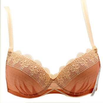 37度love<em>文胸</em>聚拢调整型薄纹<em>胸罩</em>女性感深V收