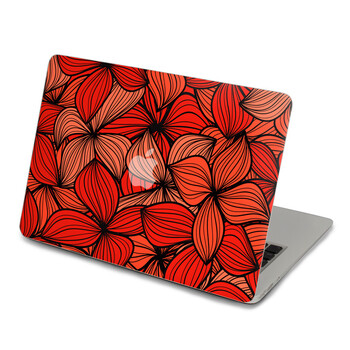 SkinAT 苹果笔记本MacBook外壳A面保护贴膜 3M材料 花儿那样红 Air 13 2011款
