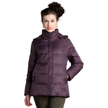 恒源祥 中老年女士加肥加大码羽绒服1171 紫色14# 185/104A(XXXXL)