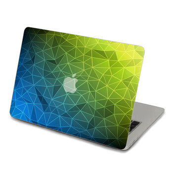 SkinAT 苹果笔记本MacBook外壳A面保护贴膜 3M材料 蓝绿格调 Air 13 2011款