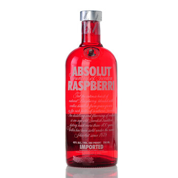 绝对 覆盆莓味伏特加 750ml